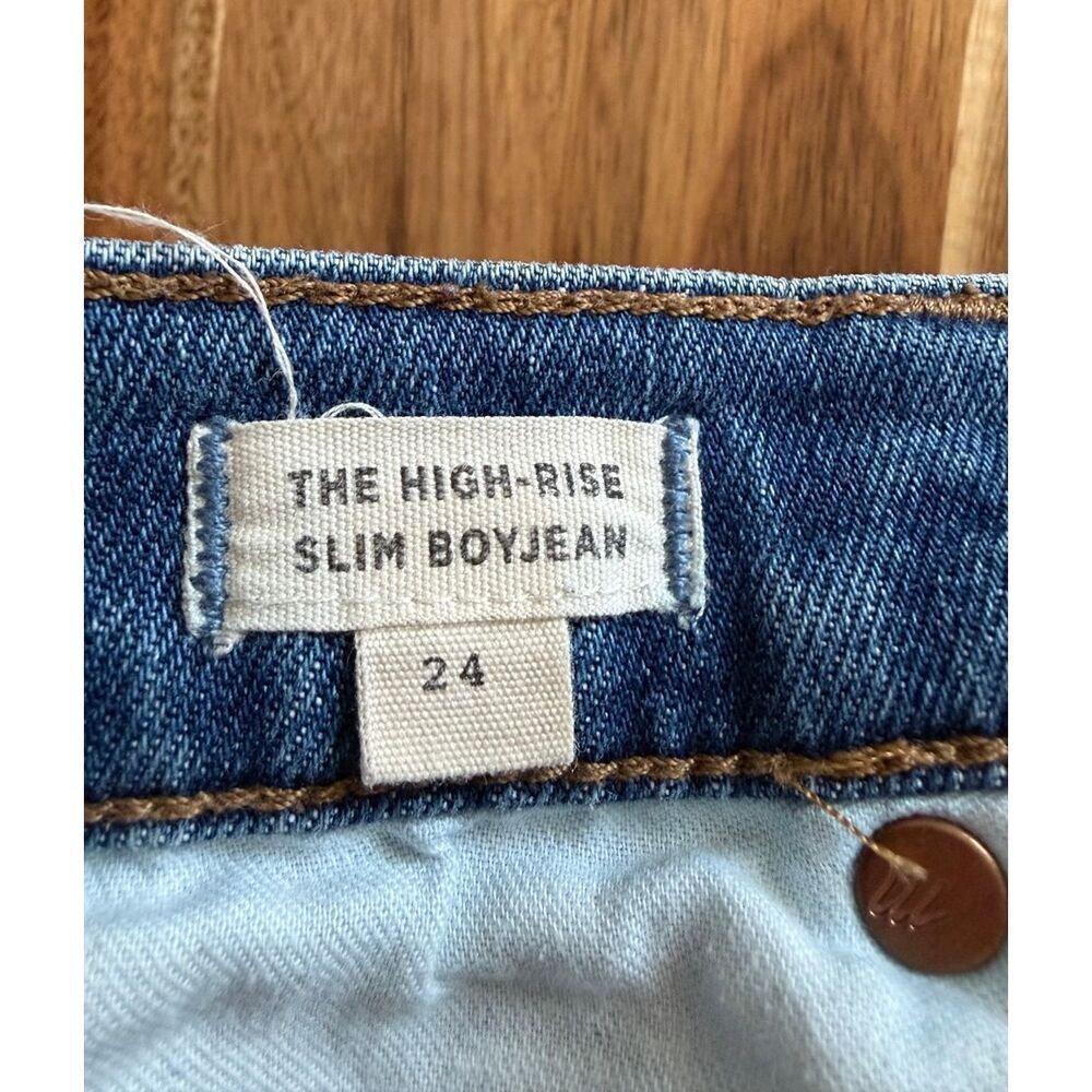 Madewell The High-Rise Slim Boyjean - Picture 5 of 5